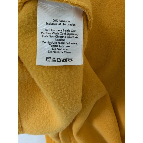Eddie Bauer Mens Fast Fleece 100 1/4-Zip‎ Pullover Sweater Size XL Marigold New - Picture 7 of 10
